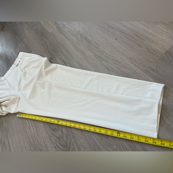 UNIGLO White Wideleg Trousers Pleated Pants. NWT Size XL - Picture 9 of 10